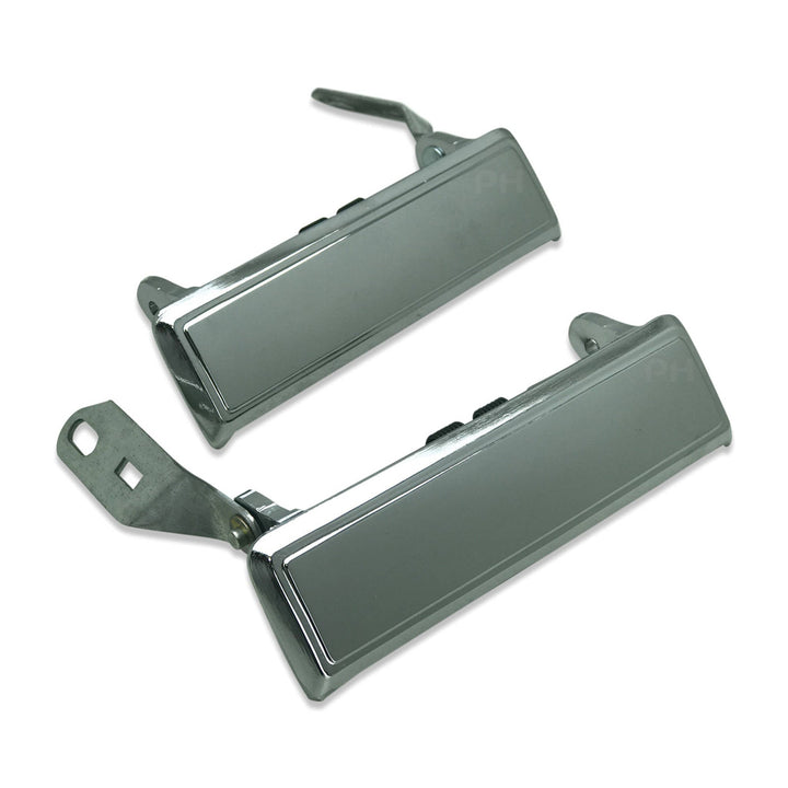 Outer Door Handles PAIR Chrome Fits Toyota Landcruiser 40 Series FJ40 FJ45 HJ45 HJ47