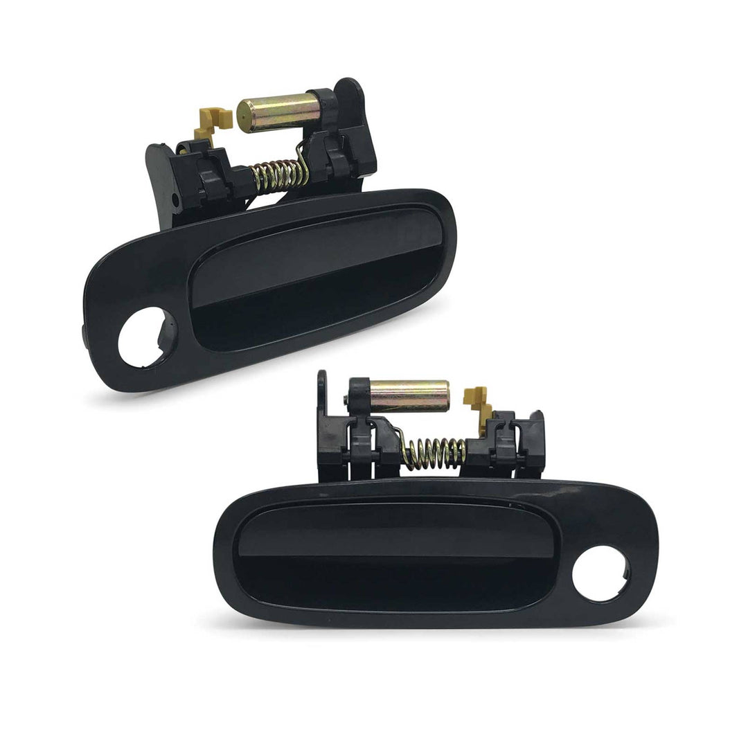 Outer Door Handle SET Black Fits Toyota Corolla AE112 1998 - 2001