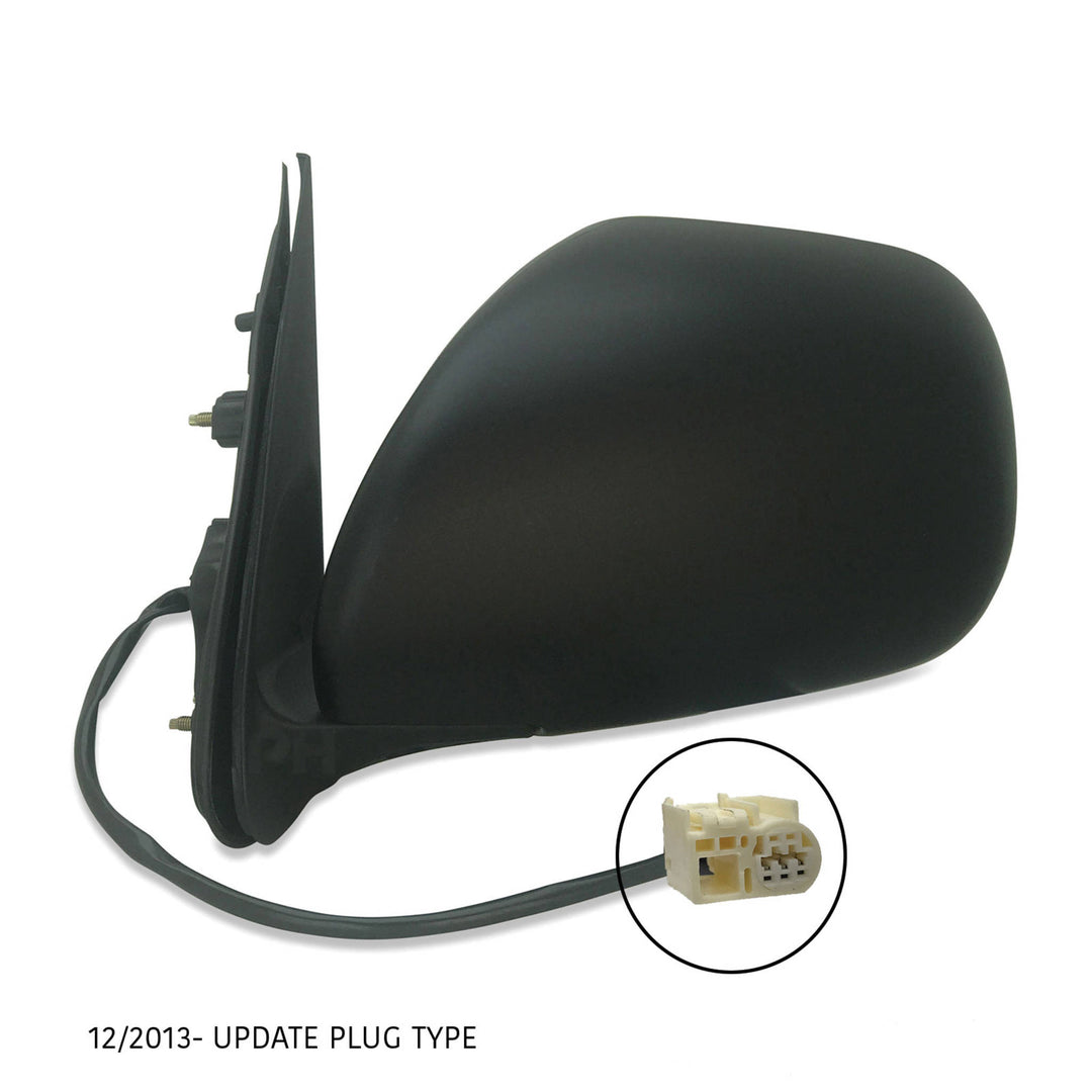 Door Mirrors PAIR Black Electric Fits Toyota Hiace LWB SLWB Commuter 2013-2019