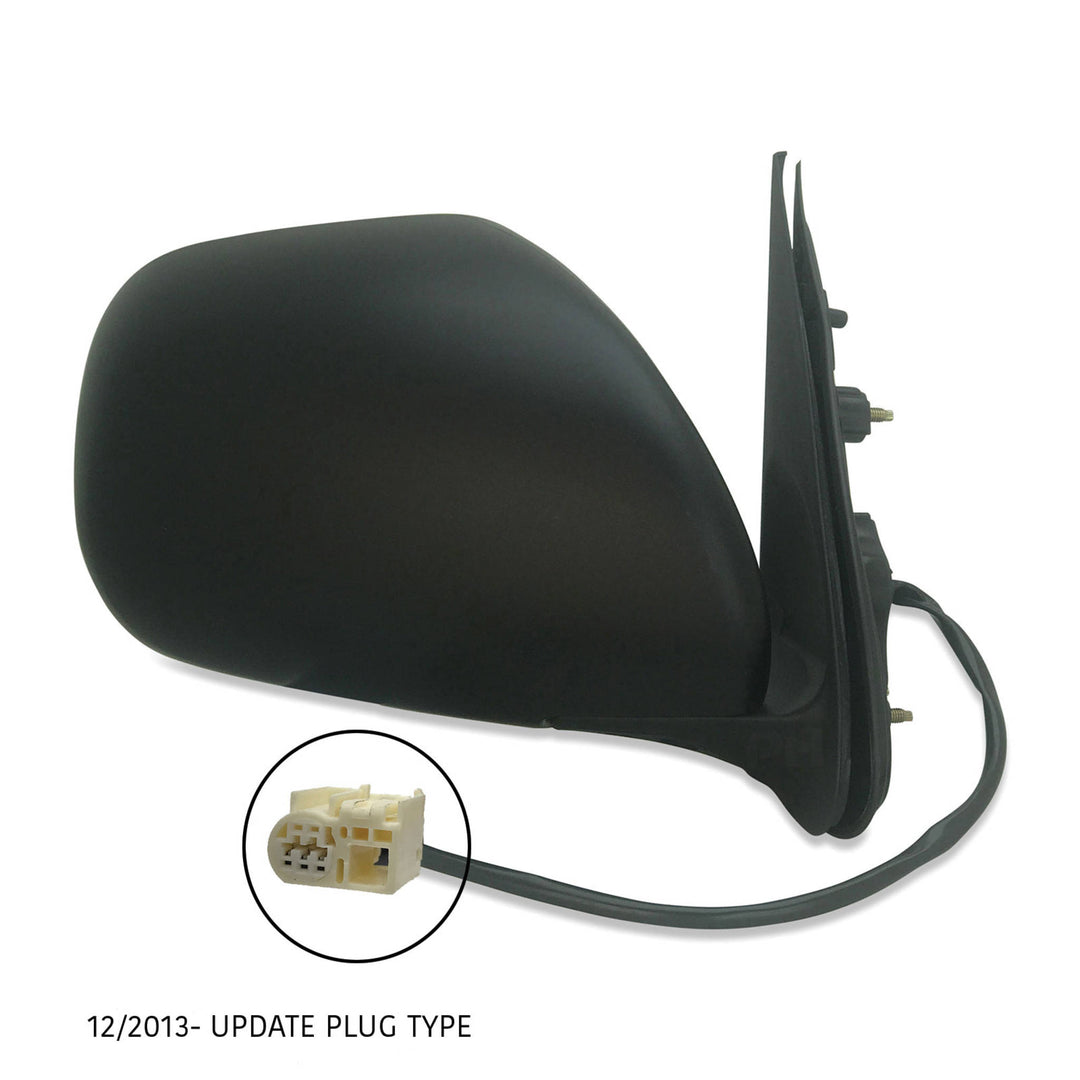 Door Mirrors PAIR Black Electric Fits Toyota Hiace LWB SLWB Commuter 2013-2019
