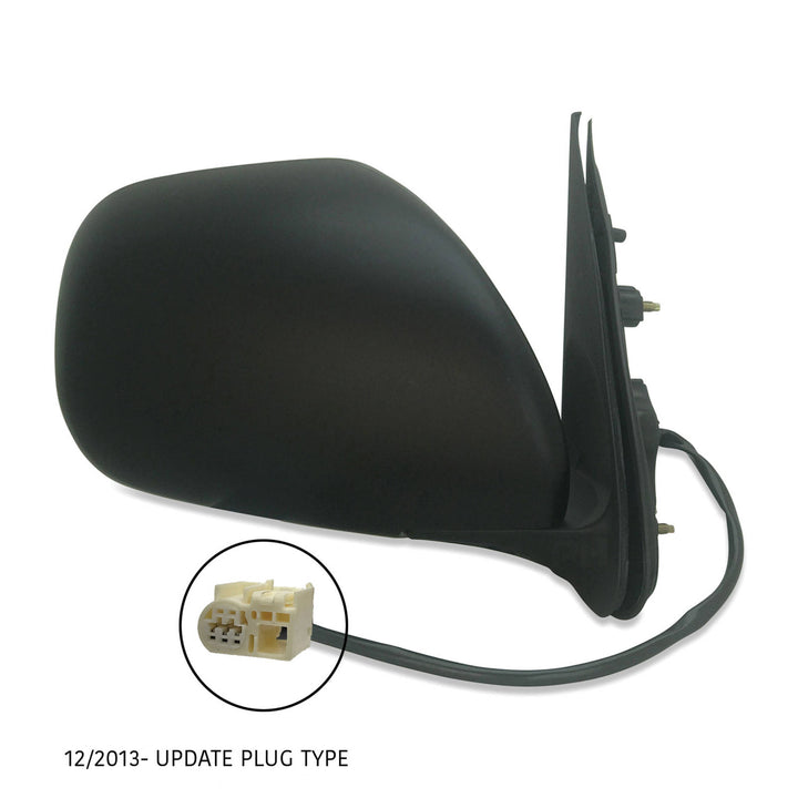 Door Mirrors PAIR Black Electric Fits Toyota Hiace LWB SLWB Commuter 2013-2019