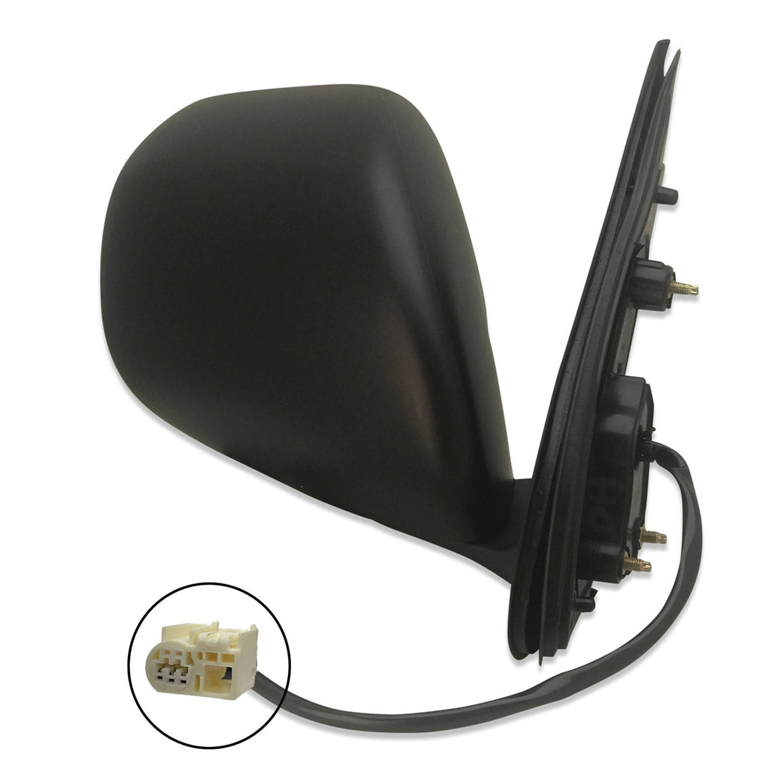 Door Mirrors PAIR Black Electric Fits Toyota Hiace LWB SLWB Commuter 2013-2019