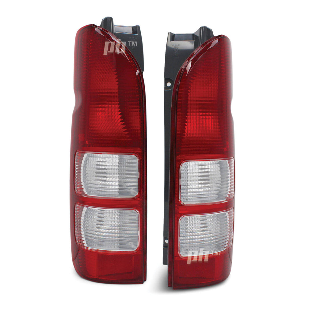 DEPO Tail Lights PAIR Fits Toyota Hiace Van SLWB LWB 2005 - 2019