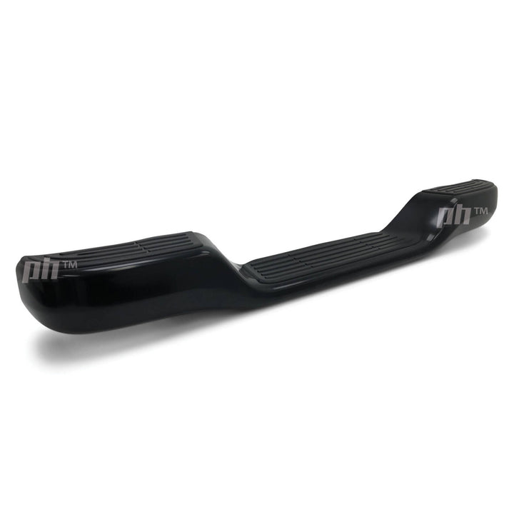 Rear Step Bumper Bar BLACK fits Toyota Hilux N70 SR5 2005 - 2015