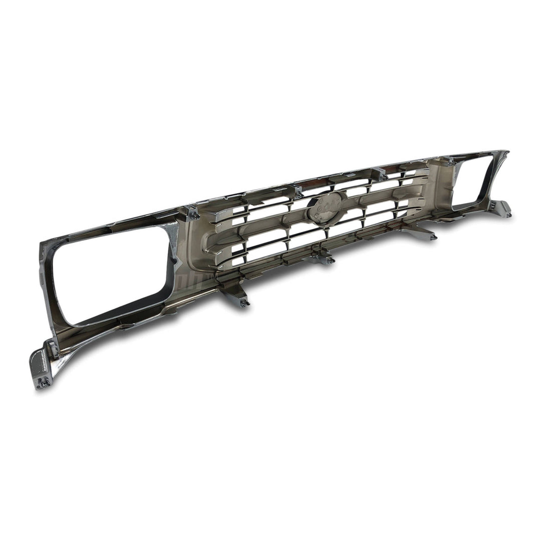 Grill Chrome & Grey Fits Toyota Hilux SR5 4WD 1997 - 10/2001