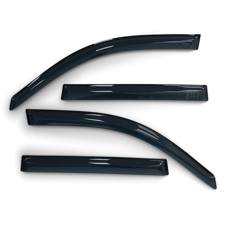 Weather Shield Window Visor SET 4 Piece Fits Toyota Landcruiser Prado 120 Series
