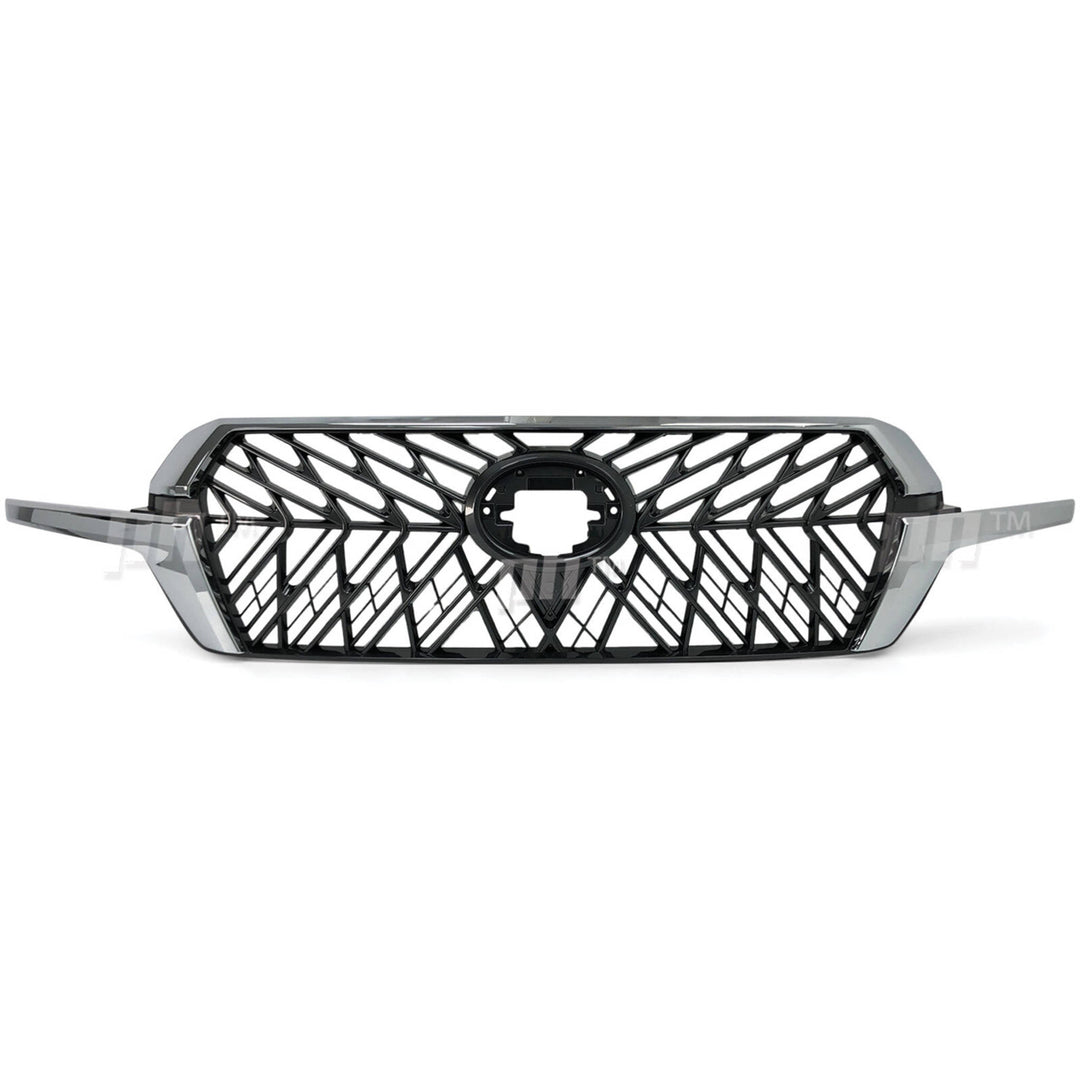 Grill Chrome & Grey Web Style Fits Toyota Landcruiser 200 Series 2015 - 2021