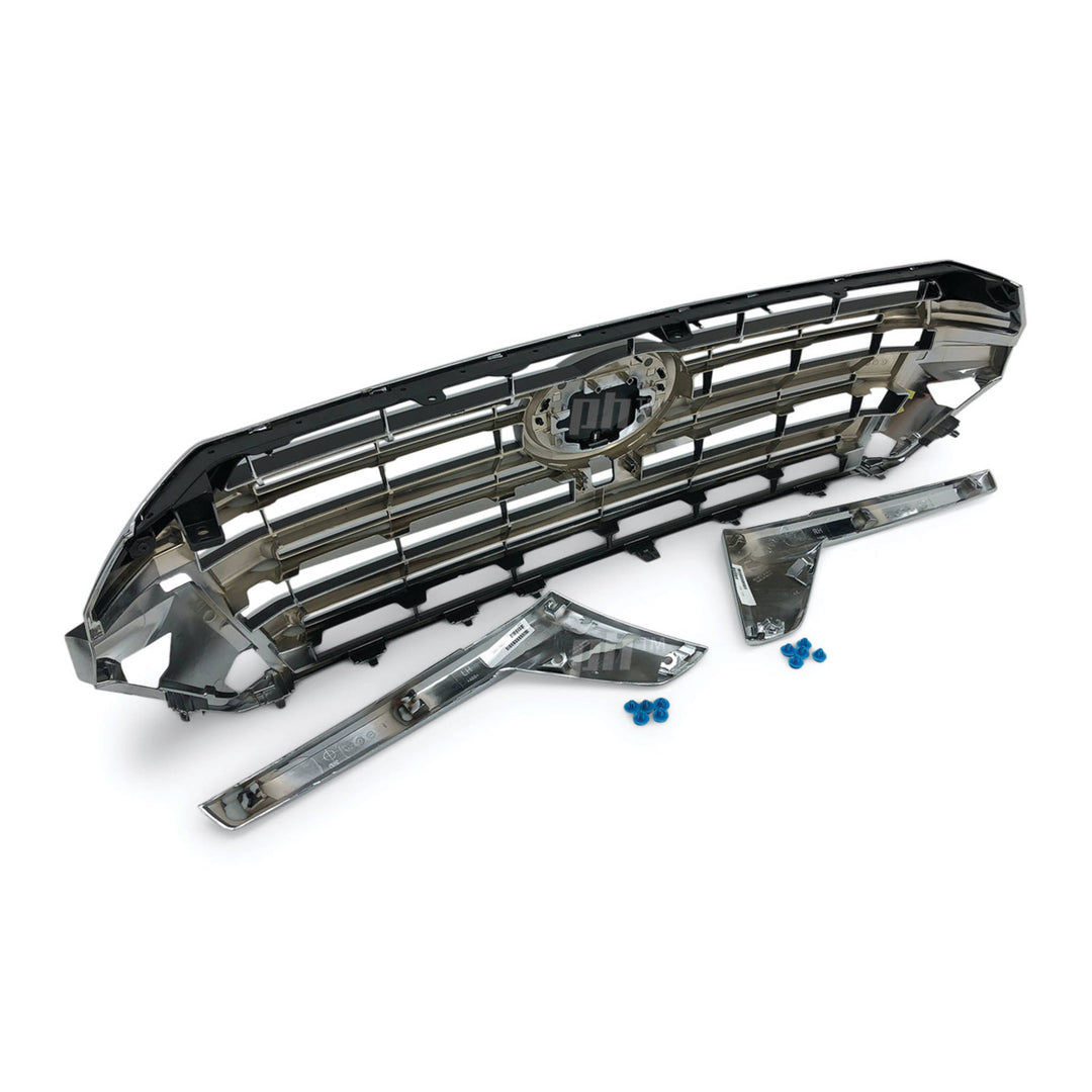 Grill Chrome Camera Type Fits Toyota Landcruiser 200 Series 2015- GXL VX Sahara