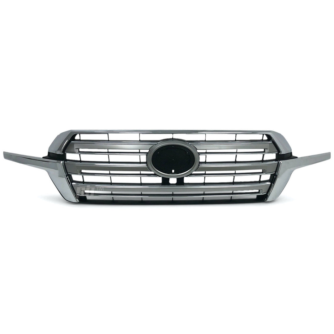 Grill Chrome Camera Type Fits Toyota Landcruiser 200 Series 2015- GXL VX Sahara