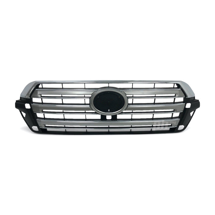 Grill Chrome Camera Type Fits Toyota Landcruiser 200 Series 2015- GXL VX Sahara