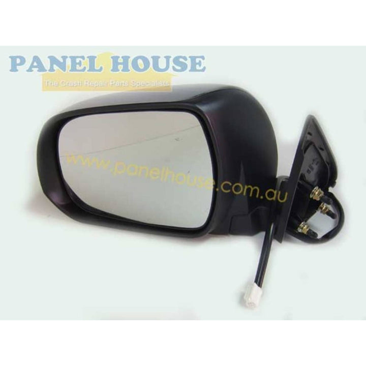 Door Mirror LEFT Black Electric Fits Toyota Kluger 2007 - 2010