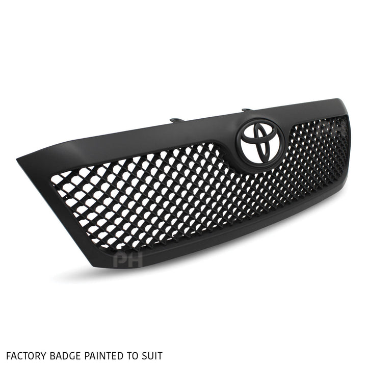 Grill Bentley Style BLACK Edition Fits Toyota Hilux N70 2008 - 2011