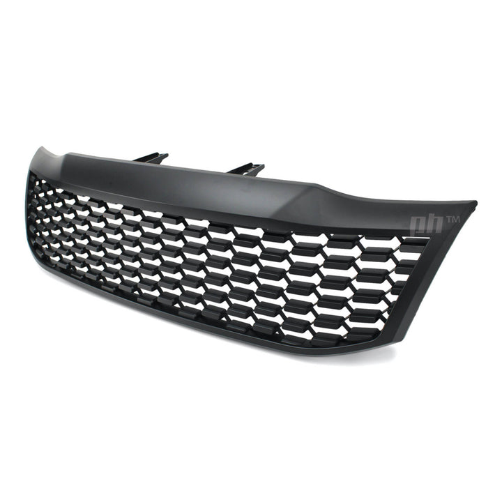 Grill Block Mesh Style BLACK Edition Fits Toyota Hilux N70 Facelift 2011 - 2015