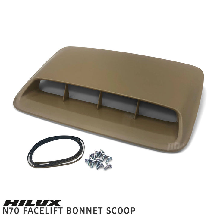 Genuine Bonnet Scoop Fits Toyota Hilux N70 Facelift Turbo Diesel 06/2011 - 2015