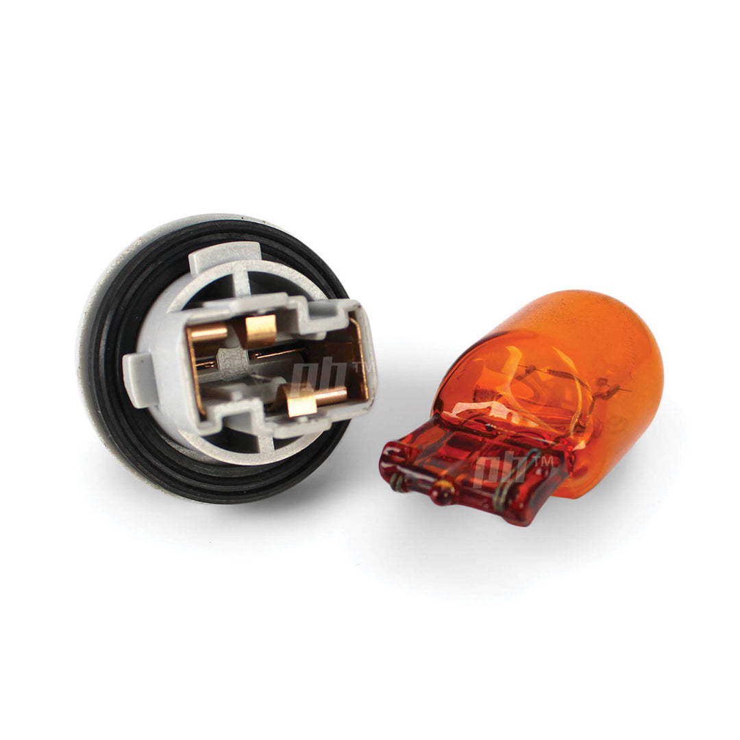 T20 Indicator Sockets PAIR x2 fits Toyota Hilux N70 2011 - 2015 Facelift