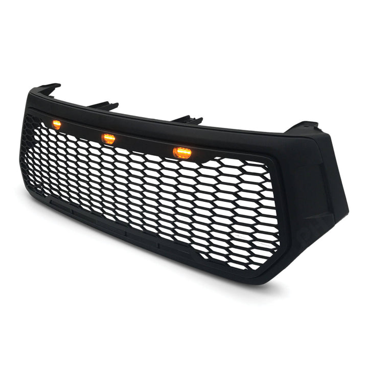 Grill Black Mesh DRL Style Fits Toyota Hilux N80 SR SR5 Rogue TRD 2018 - 2020