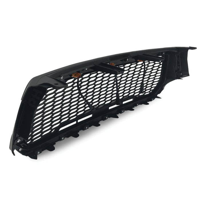 Grill Black Mesh DRL Style Fits Toyota Hilux N80 SR SR5 Rogue TRD 2018 - 2020