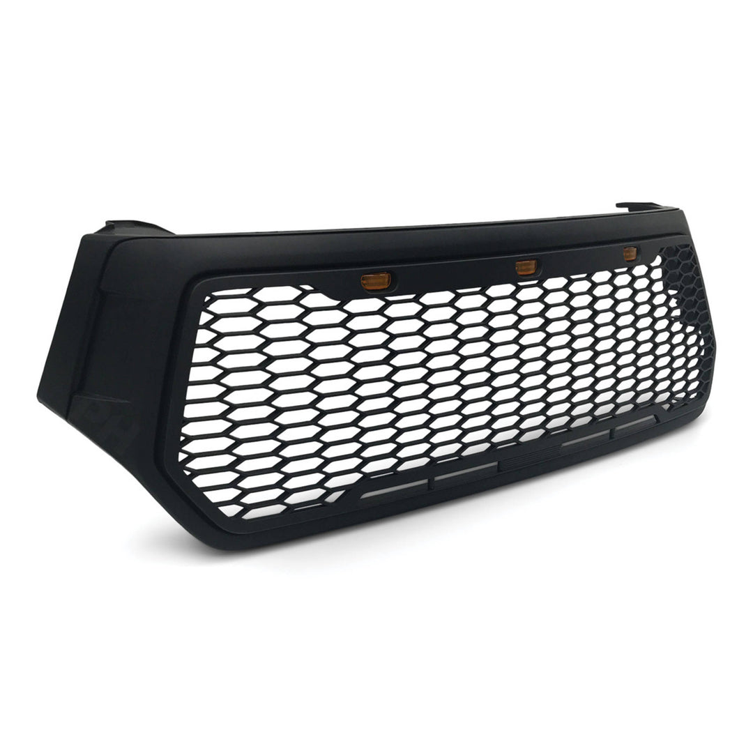 Grill Black Mesh DRL Style Fits Toyota Hilux N80 SR SR5 Rogue TRD 2018 - 2020