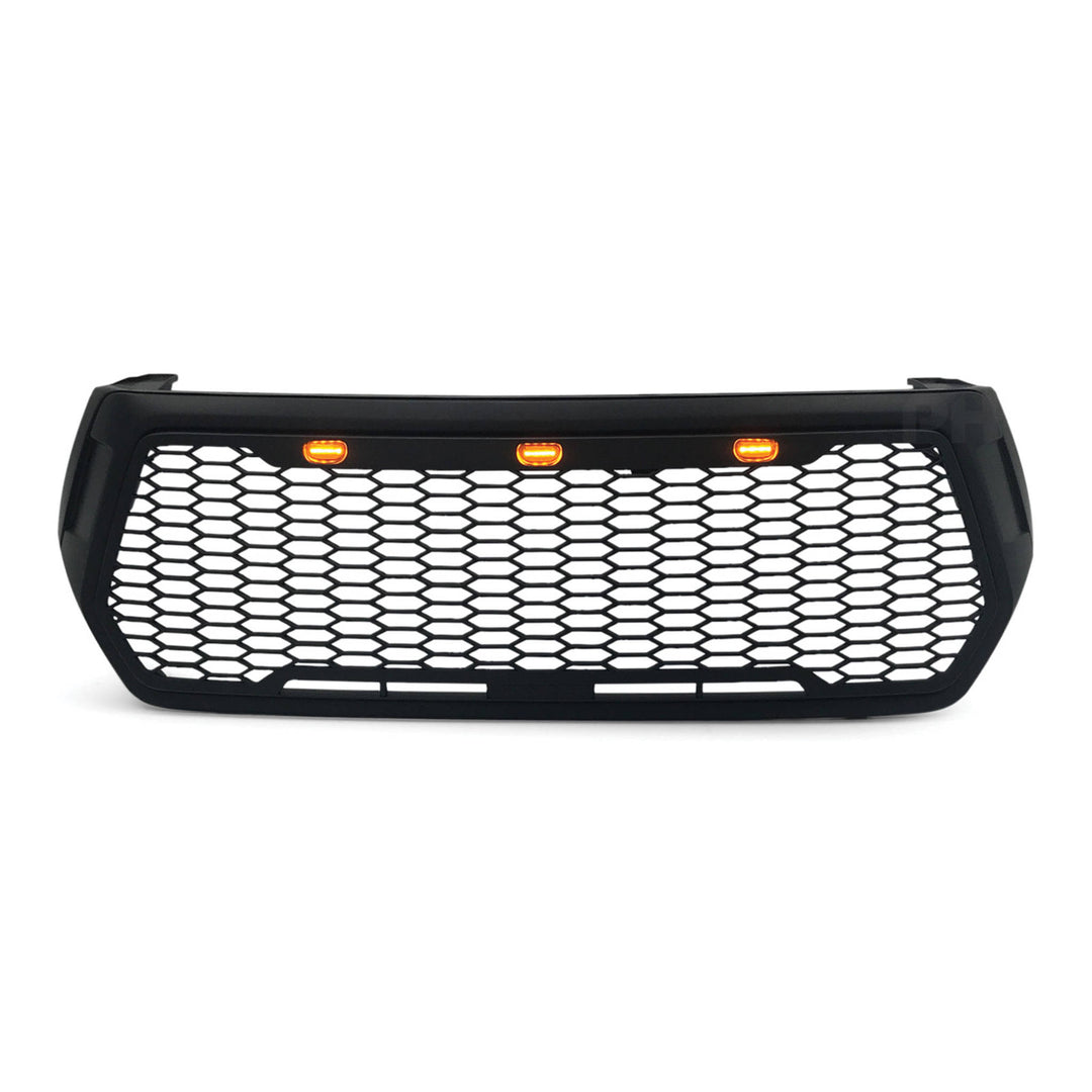 Grill Black Mesh DRL Style Fits Toyota Hilux N80 SR SR5 Rogue TRD 2018 - 2020