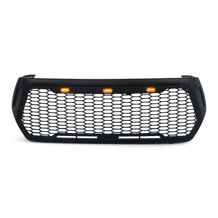 Grill Black Mesh DRL Style Fits Toyota Hilux N80 SR SR5 Rogue TRD 2018 - 2020