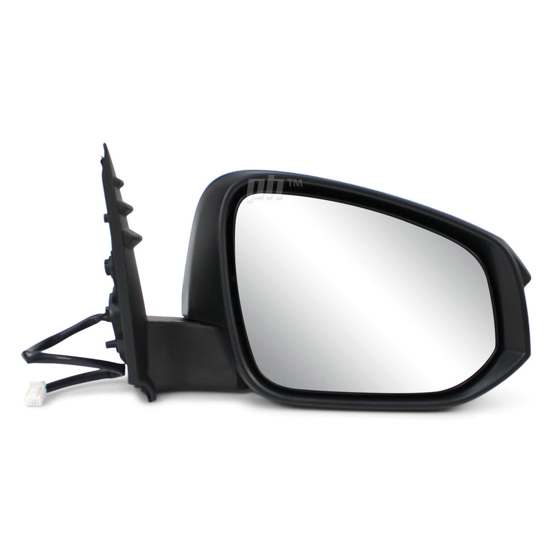 Door Mirrors PAIR Black Electric Fits Toyota Hilux N80 2015 - 2021 Workmate 2WD
