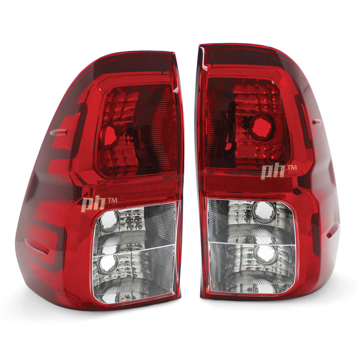 Genuine Tail Lights PAIR Fits Toyota Hilux N80 2015 - 2024 SR SR5 Workmate