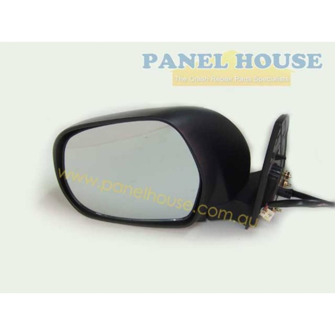 Door Mirrors PAIR Black Electric Fits Toyota Landcruiser Prado 120 Series 2002 - 2009