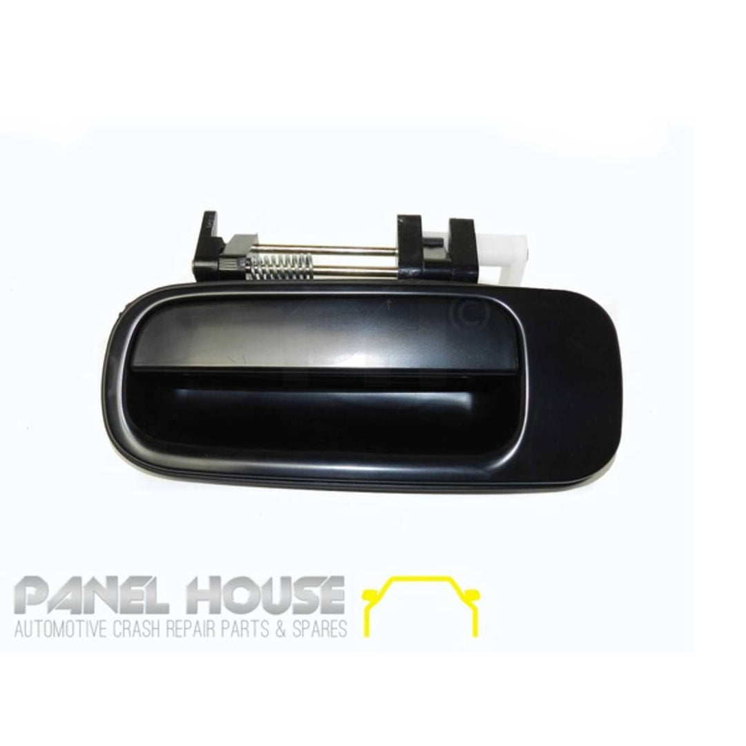 Door Handle LEFT Rear Black Outer Fits Toyota Camry 10 Series 93-97 LH