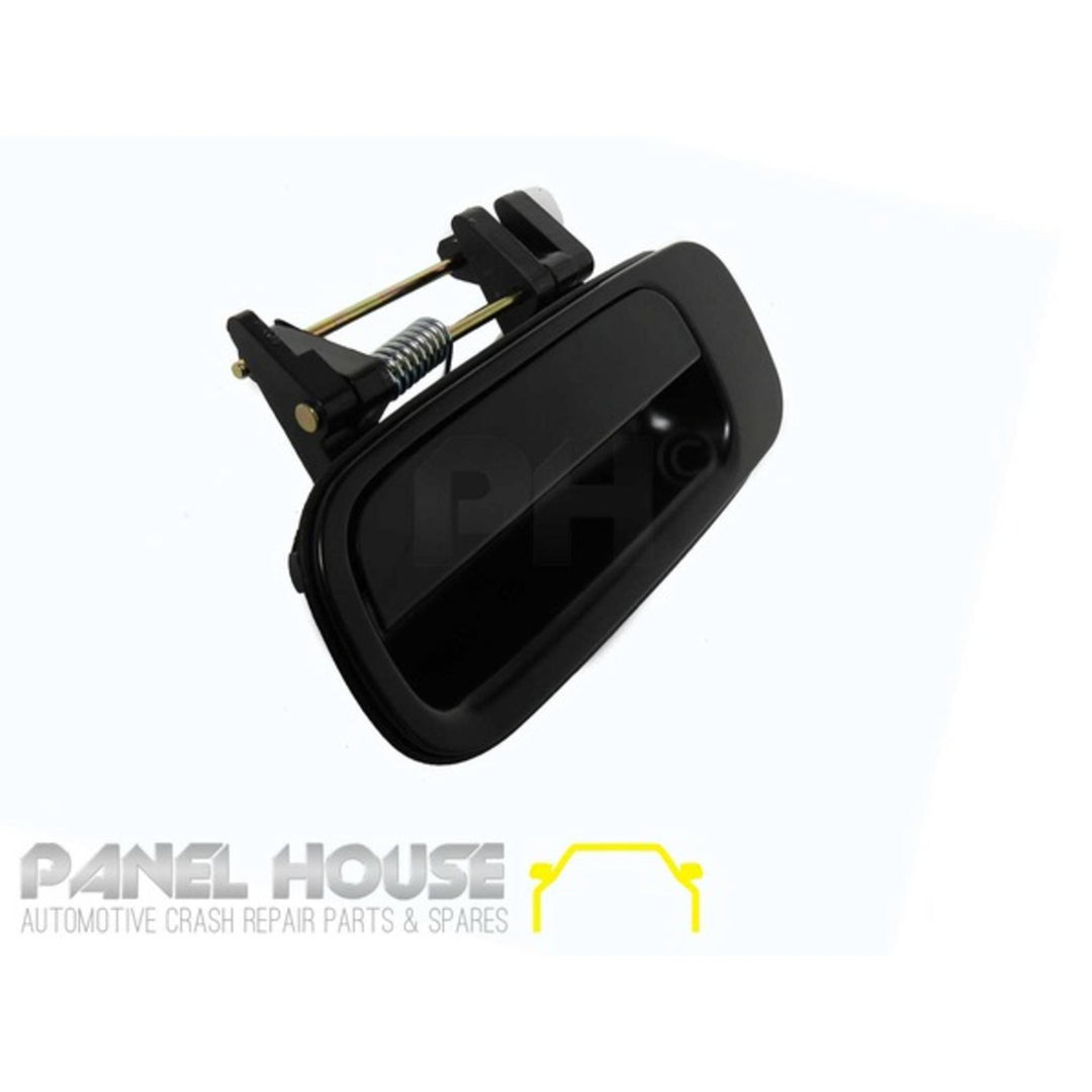 Door Handle LEFT Rear Black Outer Fits Toyota Camry 10 Series 93-97 LH