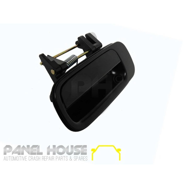 Door Handle LEFT Rear Black Outer Fits Toyota Camry 10 Series 93-97 LH