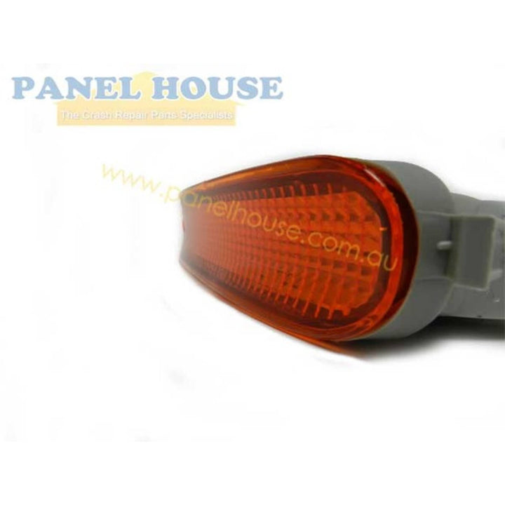Front Bumper Indicator Light PAIR Amber Fits Toyota RAV4 94-98