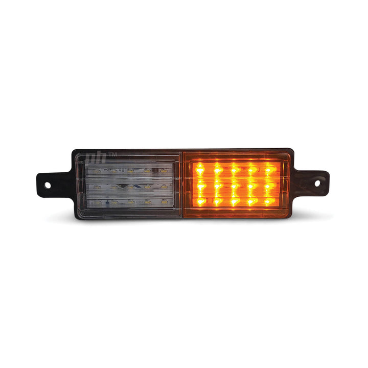 Universal LED Flush Mount Style Bull Bar Indicator Blinker Park Light x1 LH=RH