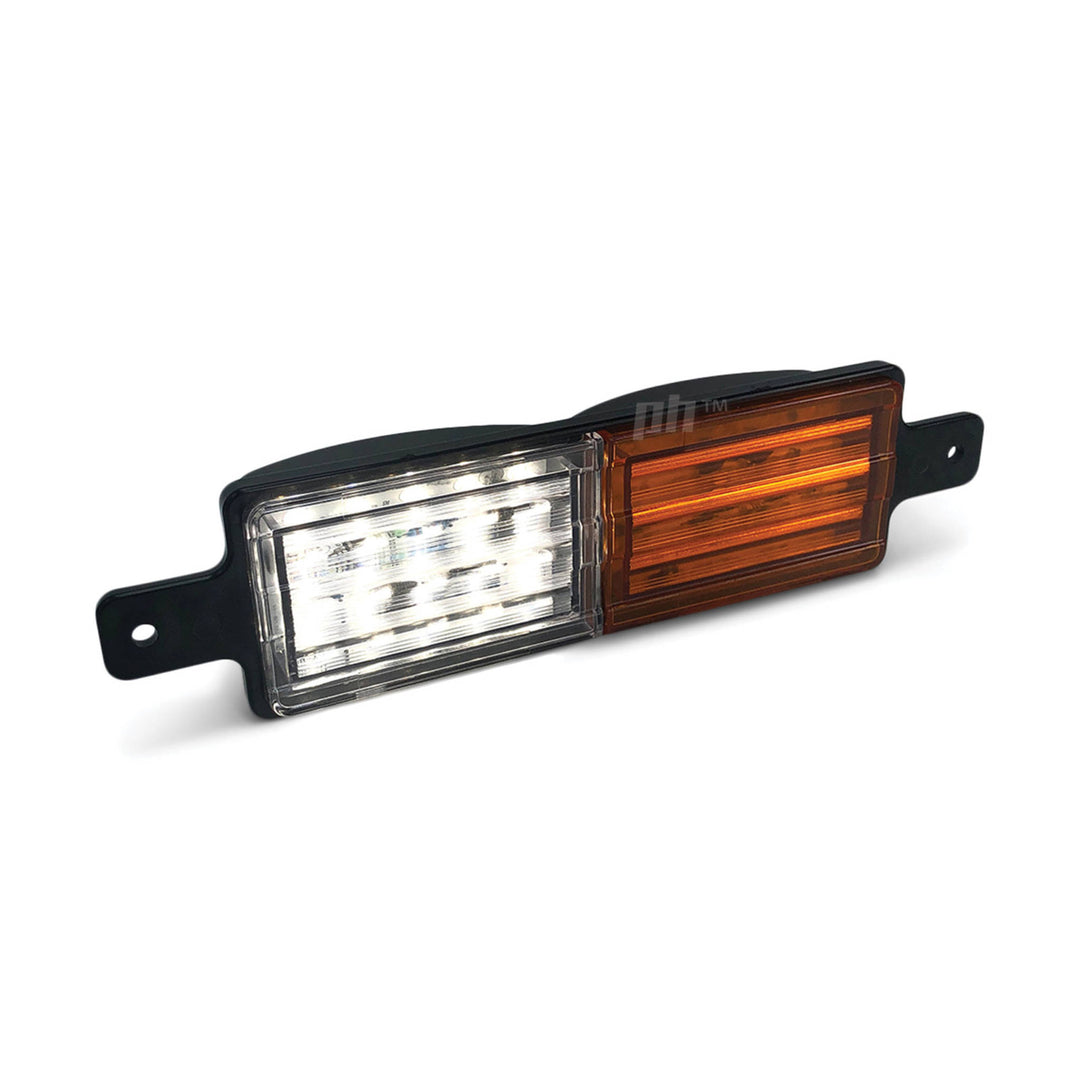 Universal LED Flush Mount Style Bull Bar Indicator Blinker Park Light x1 LH=RH