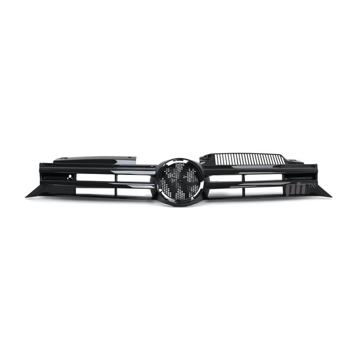 Grill Gloss Black R Style fits Volkswagen Golf MK6 TSi GTi R 2009 - 2013