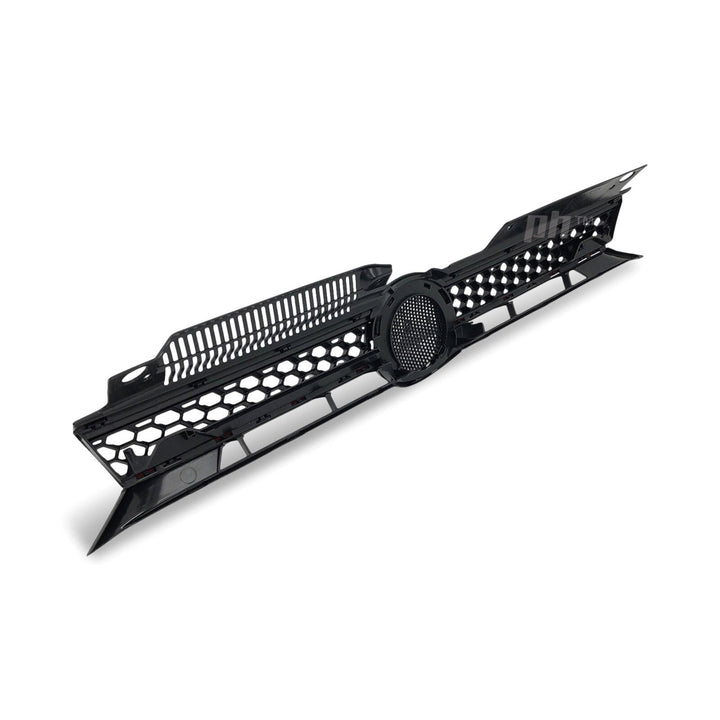 Gloss Black Grill GTI Style fits Volkswagen Golf 6 GTi 2009 - 2013
