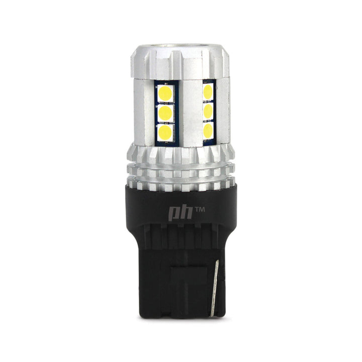 T20 Wedge Style LED Bulbs White 6500K 500LM PAIR Park / Reverse