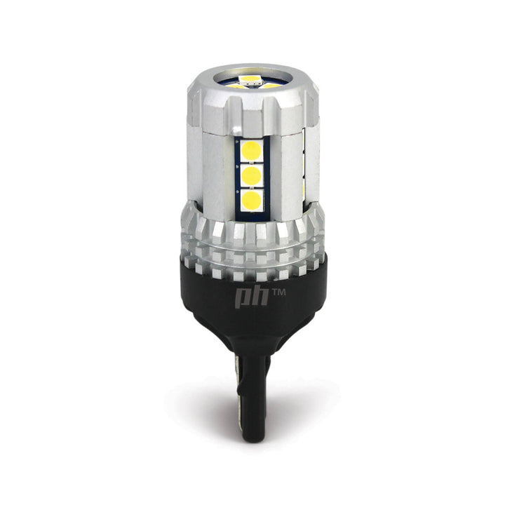 T20 Wedge Style LED Bulbs White 6500K 500LM PAIR Park / Reverse