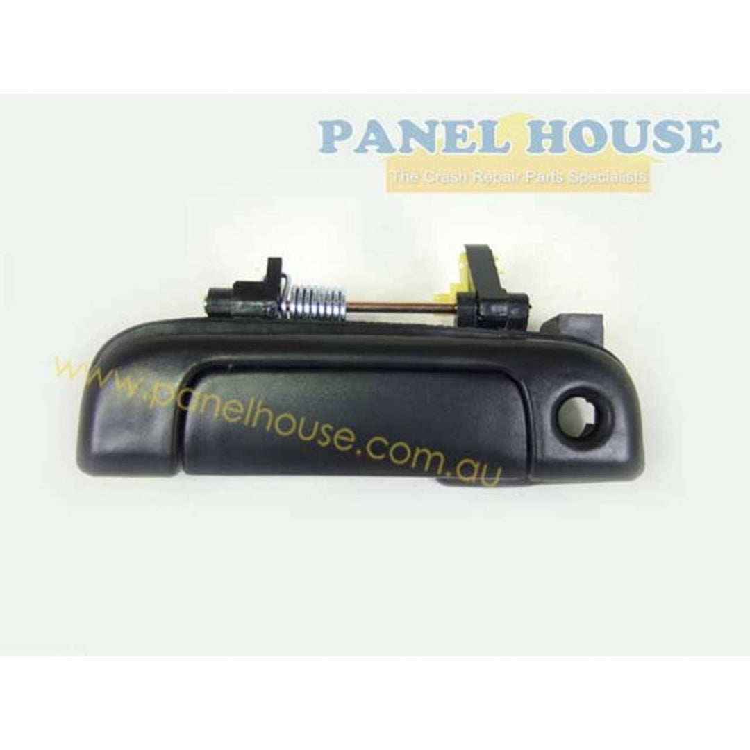 Door Handle PAIR Black Outer Fits Toyota Hiace Van 1989-2005