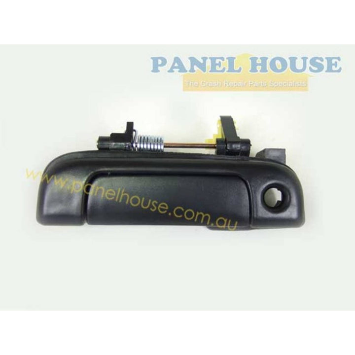 Door Handle PAIR Black Outer Fits Toyota Hiace Van 1989-2005
