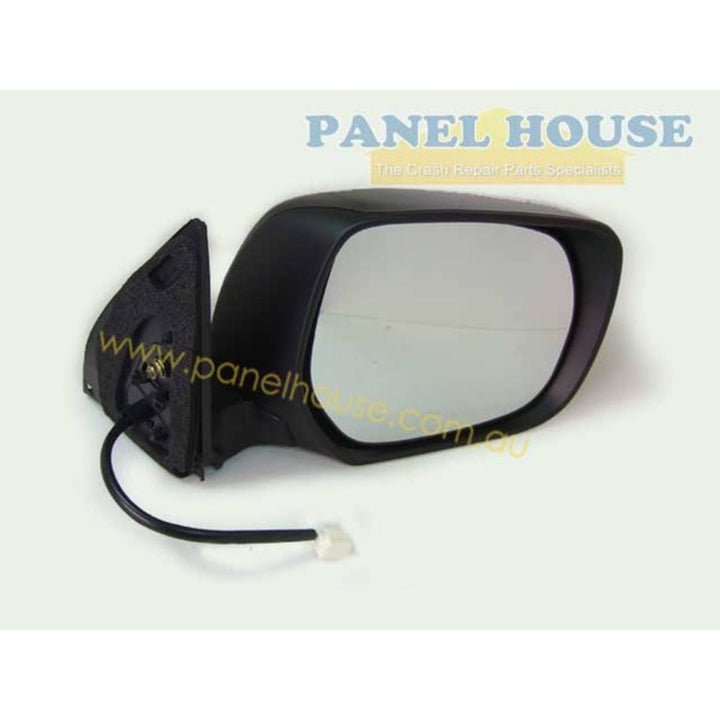 Door Mirrors PAIR Black Electric Fits Toyota Landcruiser Prado 150 Series 2009 - 2013