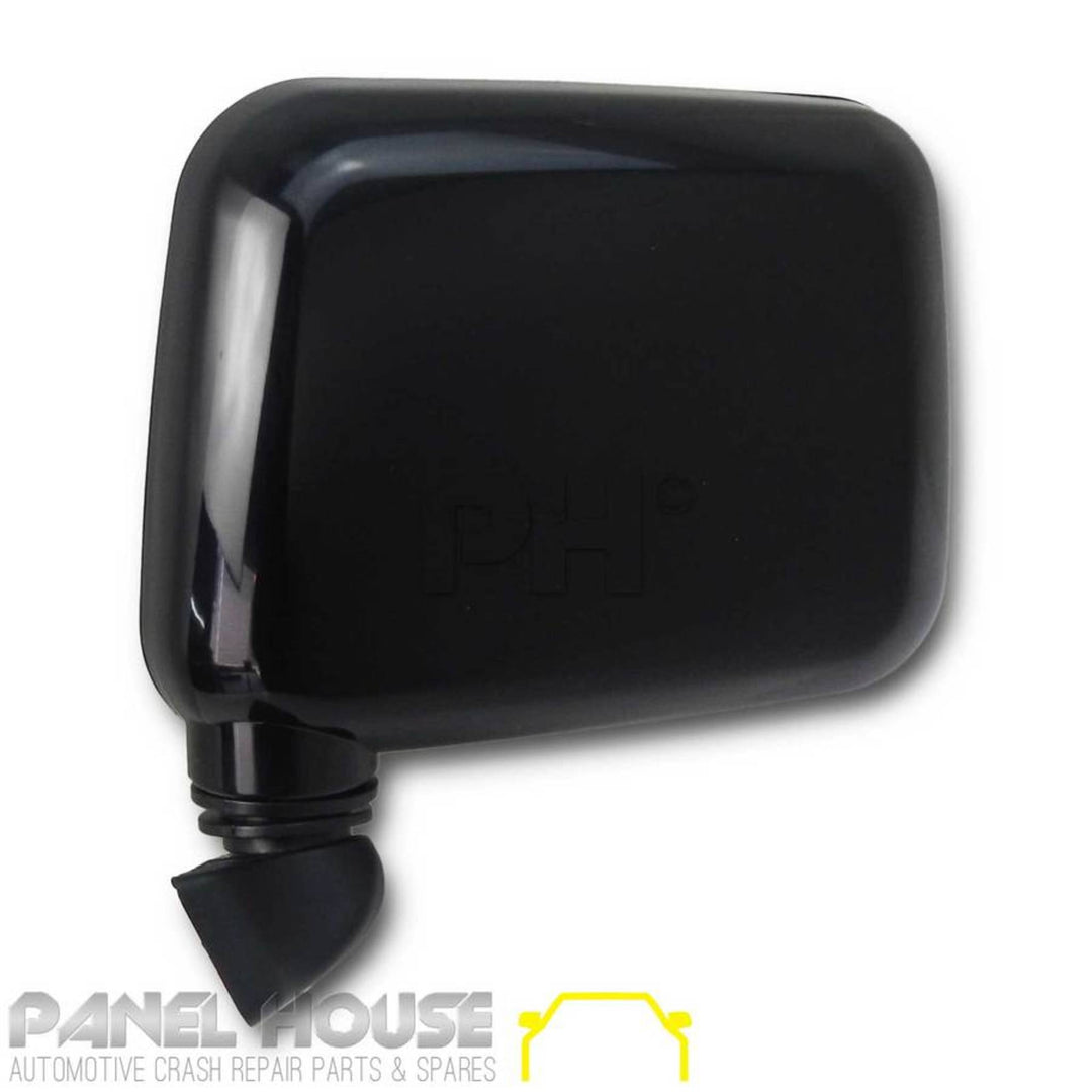 Door Mirrors PAIR Skin Mount Black fits Holden Rodeo TF Series 89-96