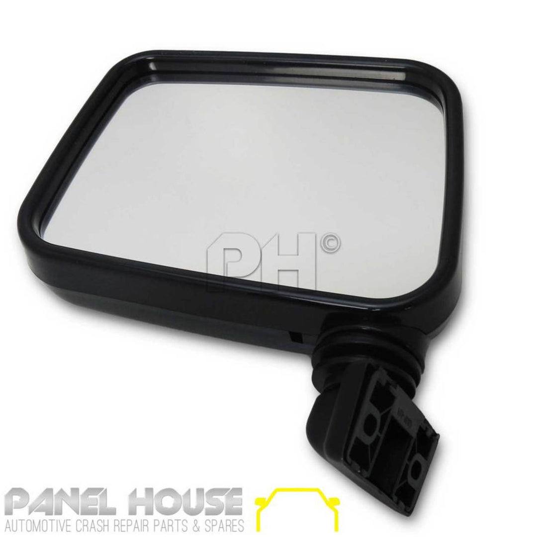Door Mirror LEFT Skin Mount Black fits Holden Rodeo TF Series 89-96