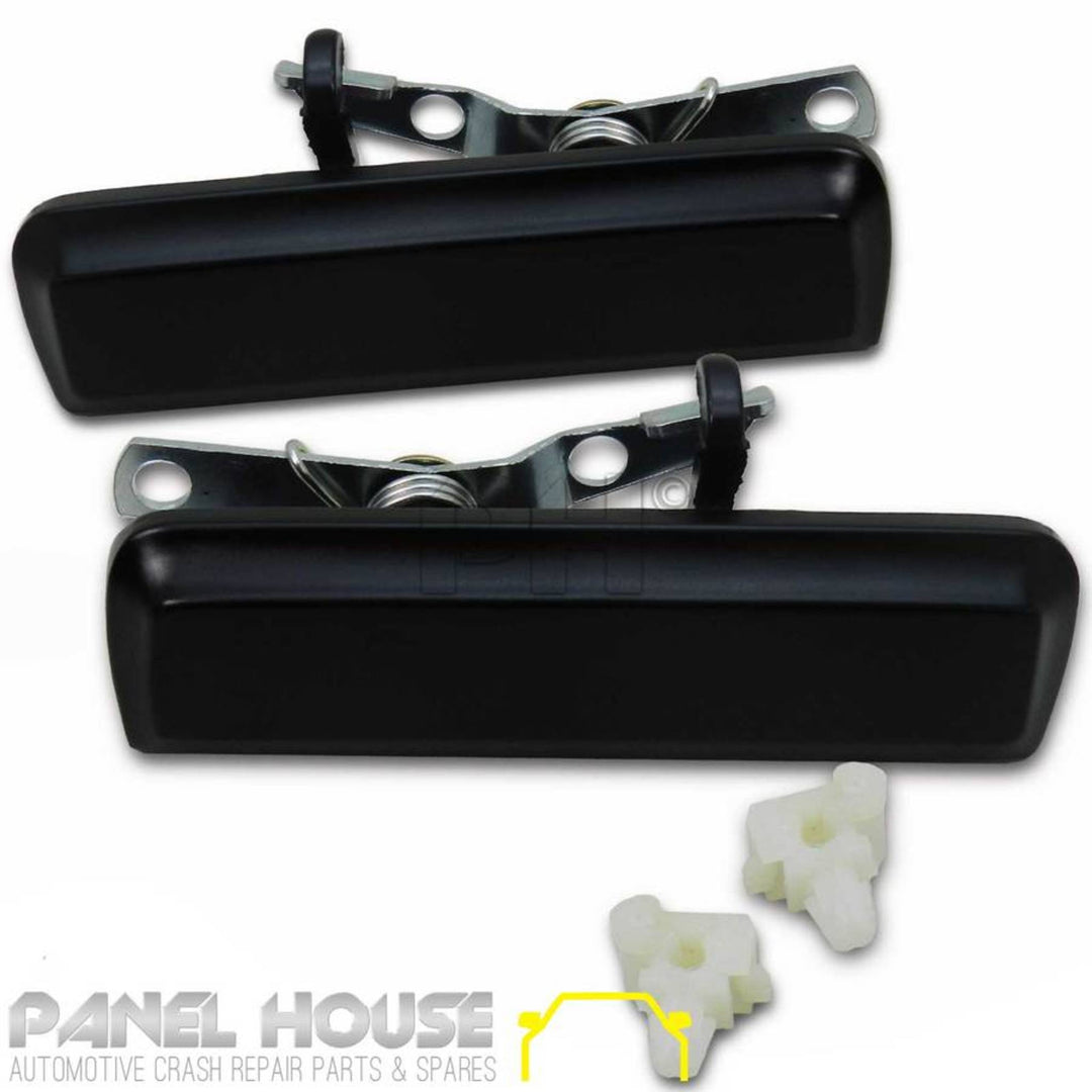Outer Door Handles PAIR Black fits Ford Falcon XG & XH Ute 1993 - 1999