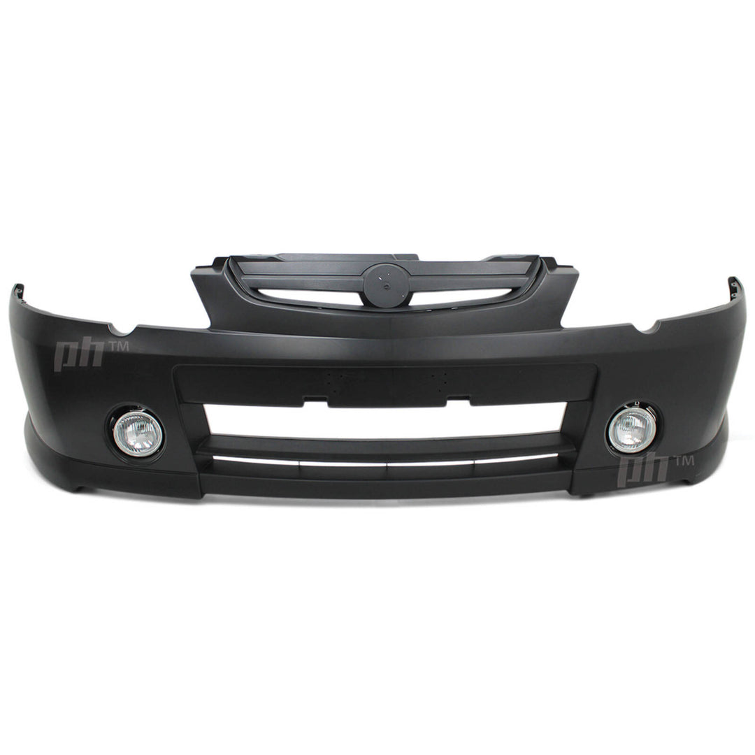 Front Bumper Bar + Grill + Fog Lights SET fits Holden Commodore VY S SS SV6 SV8