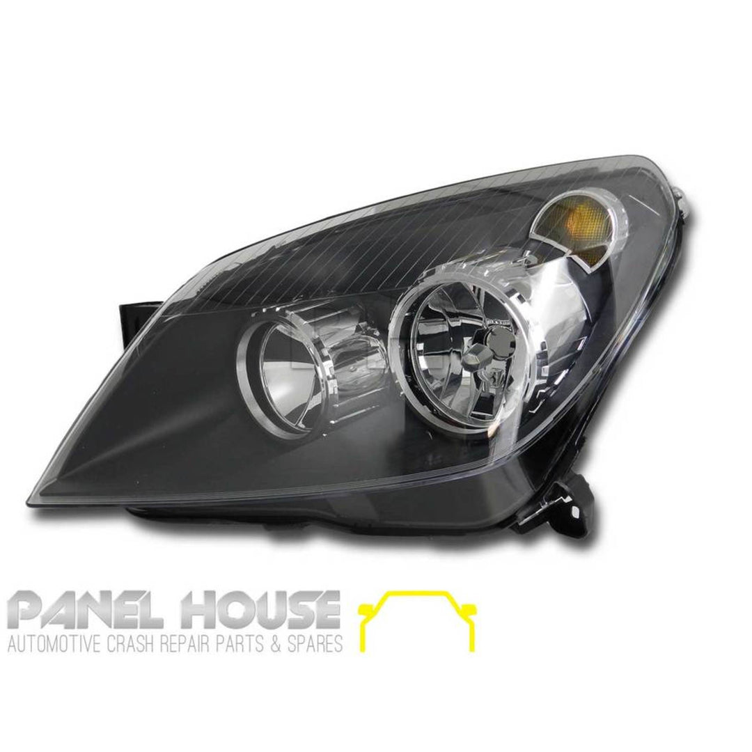 Headlights PAIR Black ADR fits Holden AH Astra 2004 - 2006