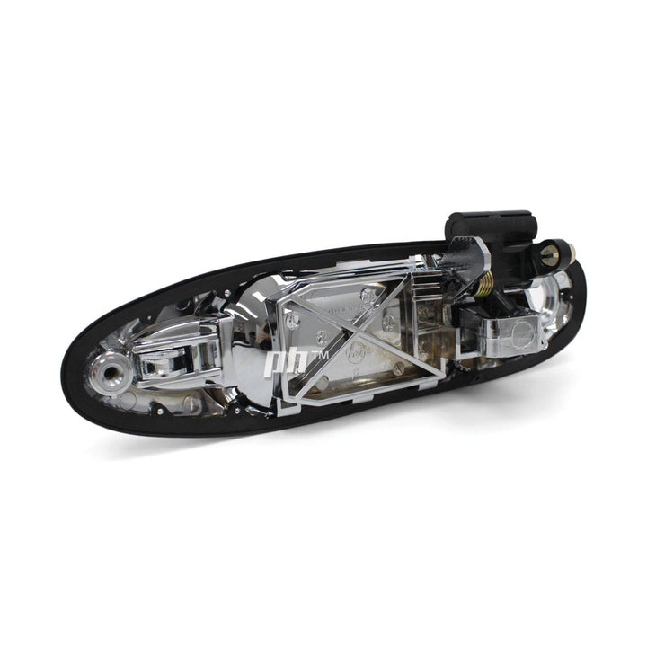 Outer Door Handles PAIR Front Chrome Fits Toyota Landcruiser 100 Series