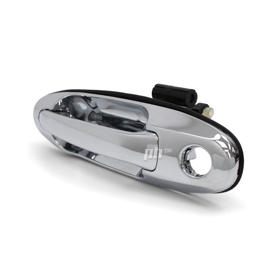 Outer Door Handles PAIR Front Chrome Fits Toyota Landcruiser 100 Series