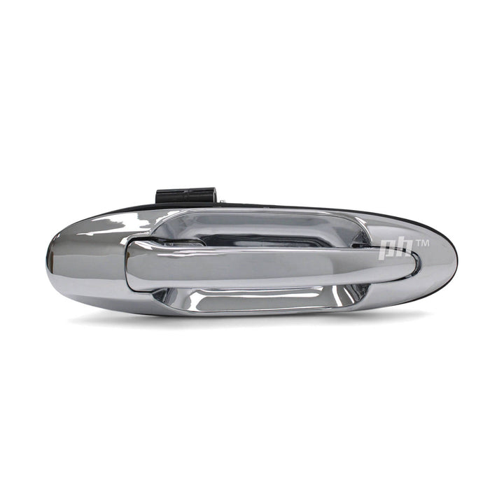 Outer Door Handles PAIR Rear Chrome Fits Toyota Landcruiser 100 Series