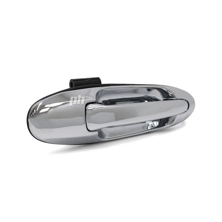 Outer Door Handles PAIR Rear Chrome Fits Toyota Landcruiser 100 Series