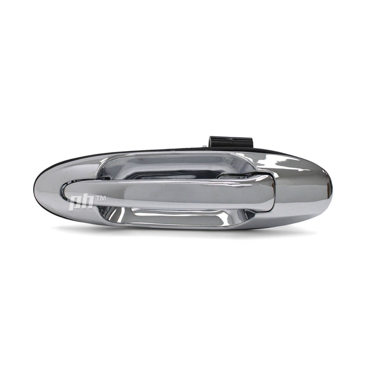 Outer Door Handles PAIR Rear Chrome Fits Toyota Landcruiser 100 Series